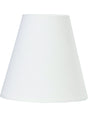 Toppringskärm E14 – Franza vit 15 cm