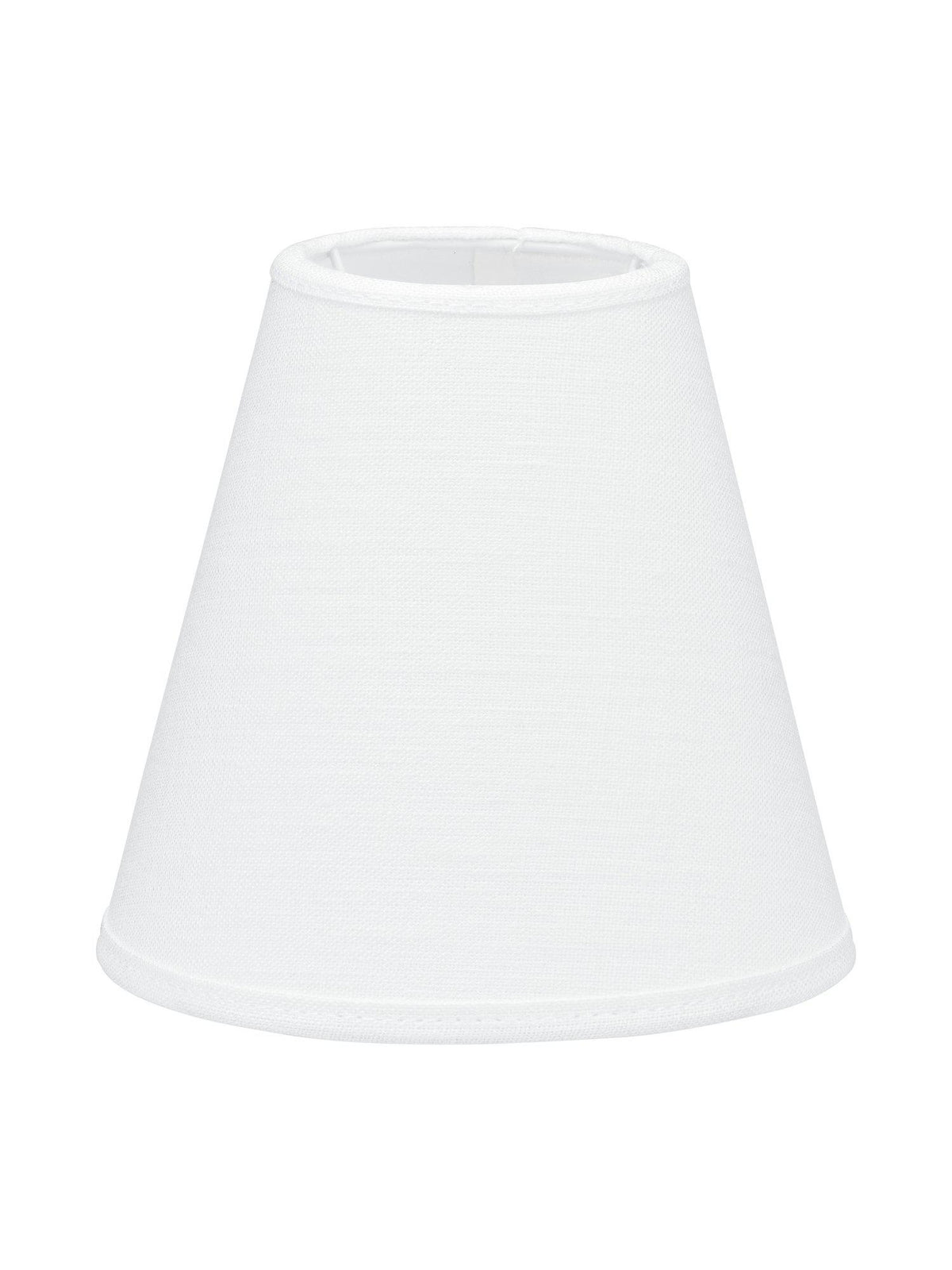 Toppringskärm E14 – Lin off-white 15 cm