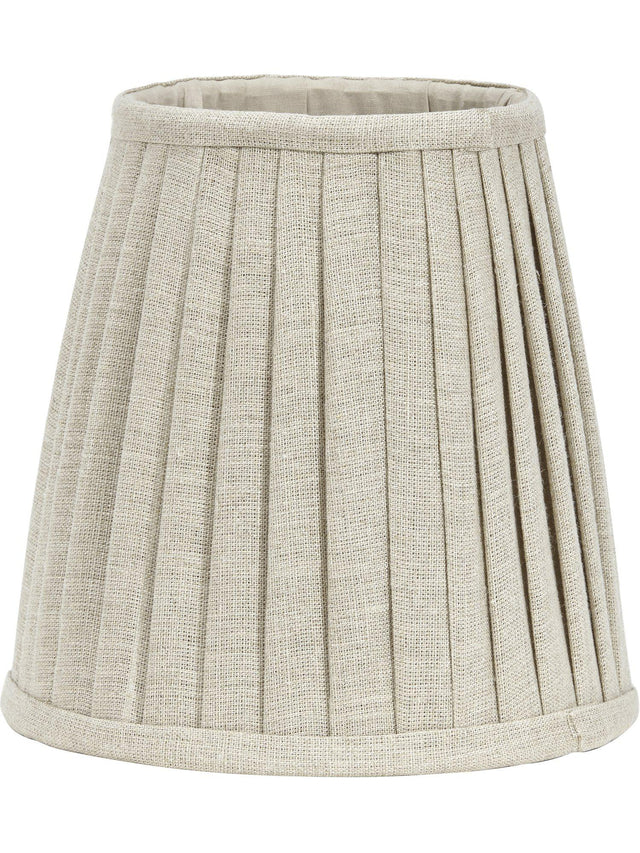 Cia Toppringskärm – Plissé natur 20 cm