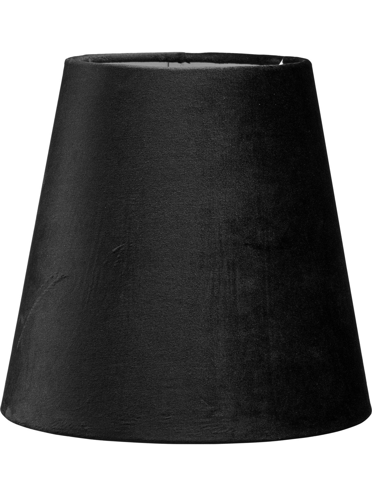 Cia Toppringskärm – Sammet svart 20 cm