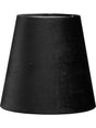 Cia Toppringskärm – Sammet svart 20 cm
