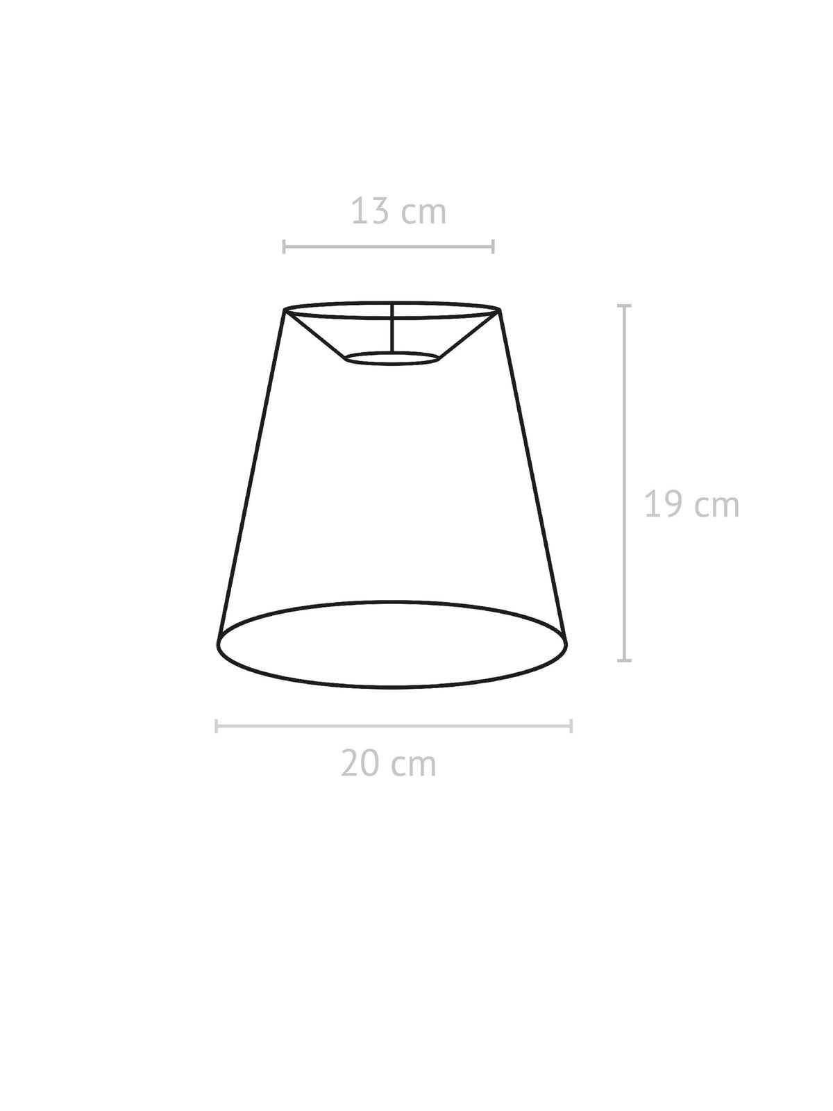Cia Toppringskärm – Frank rost 20 cm