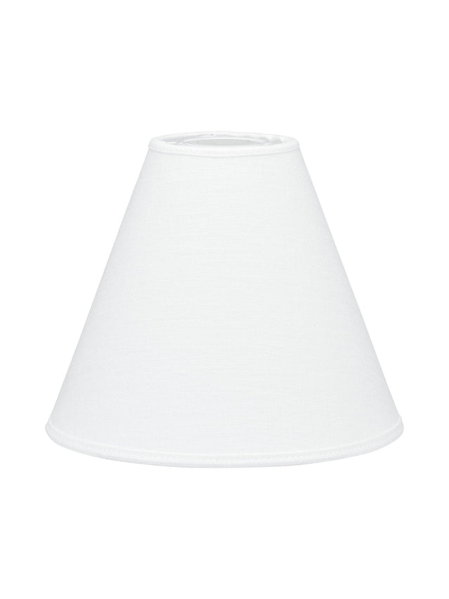 Toppringskärm – Lin off-white 22 cm