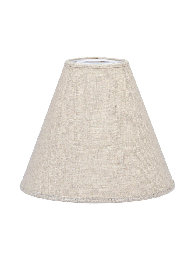 Toppringskärm – Lin natur 22 cm