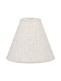 Toppringskärm – Lin natur/vit 22 cm