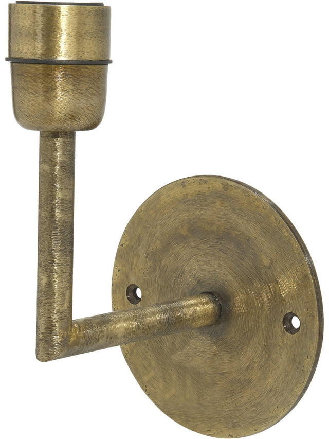 Base Vägglampa – Beaten gold 13 cm