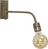 Base Vägglampa – Beaten gold 34 cm