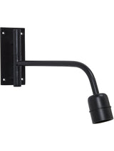 Base Vägglampa – Matt svart 34 cm