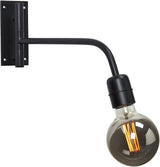 Base Vägglampa – Matt svart 34 cm
