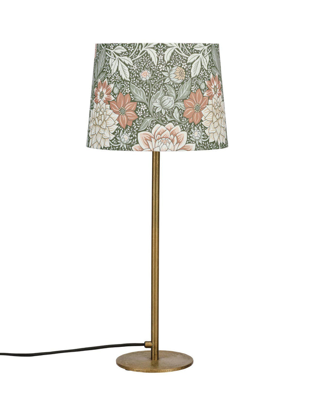 Base Bordslampa – Dahlia grön 58 cm