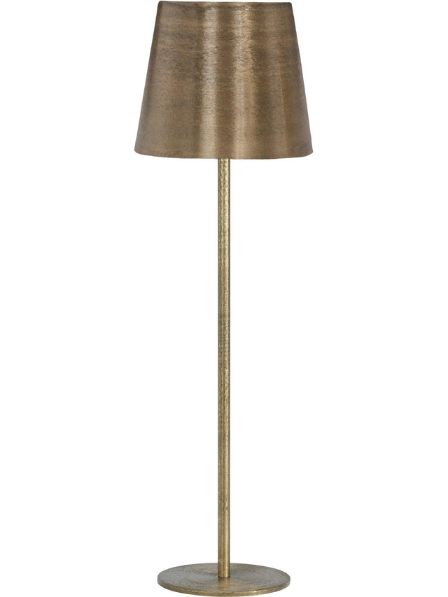Base Bordslampa – med metallskärm guld 57 cm
