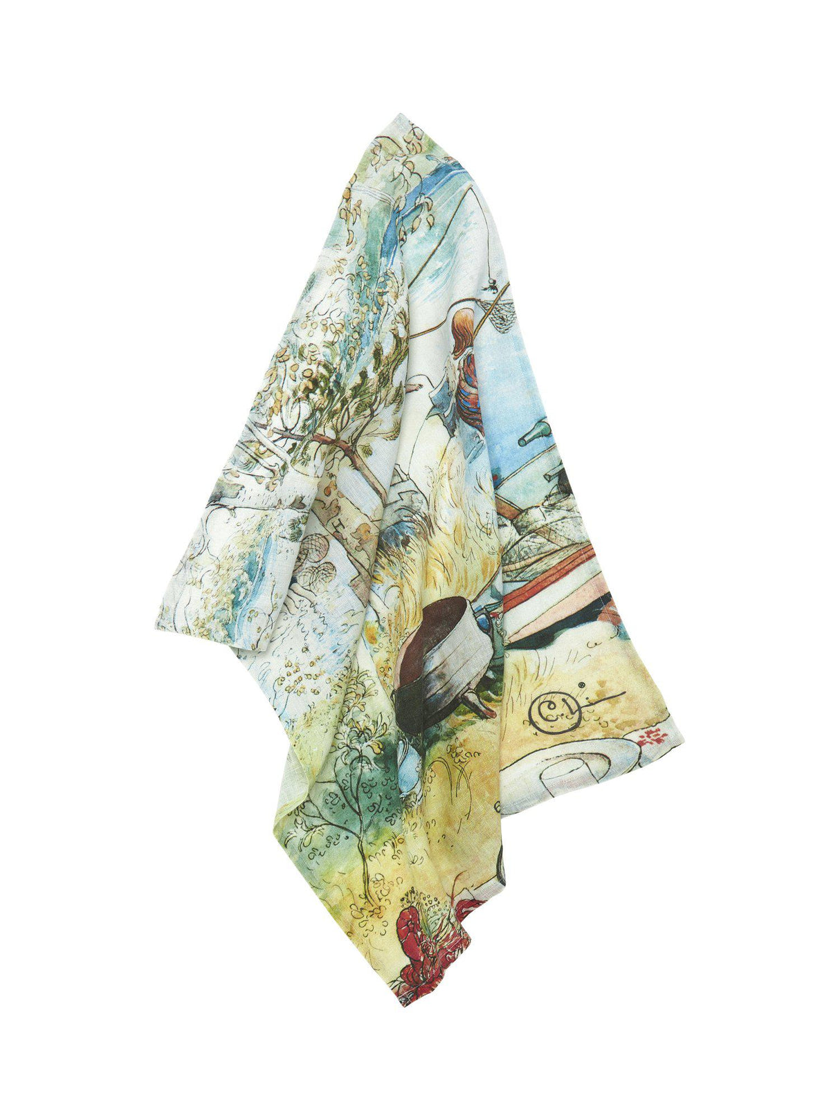Kräftfiske Kökshandd Multi 50x70cm
