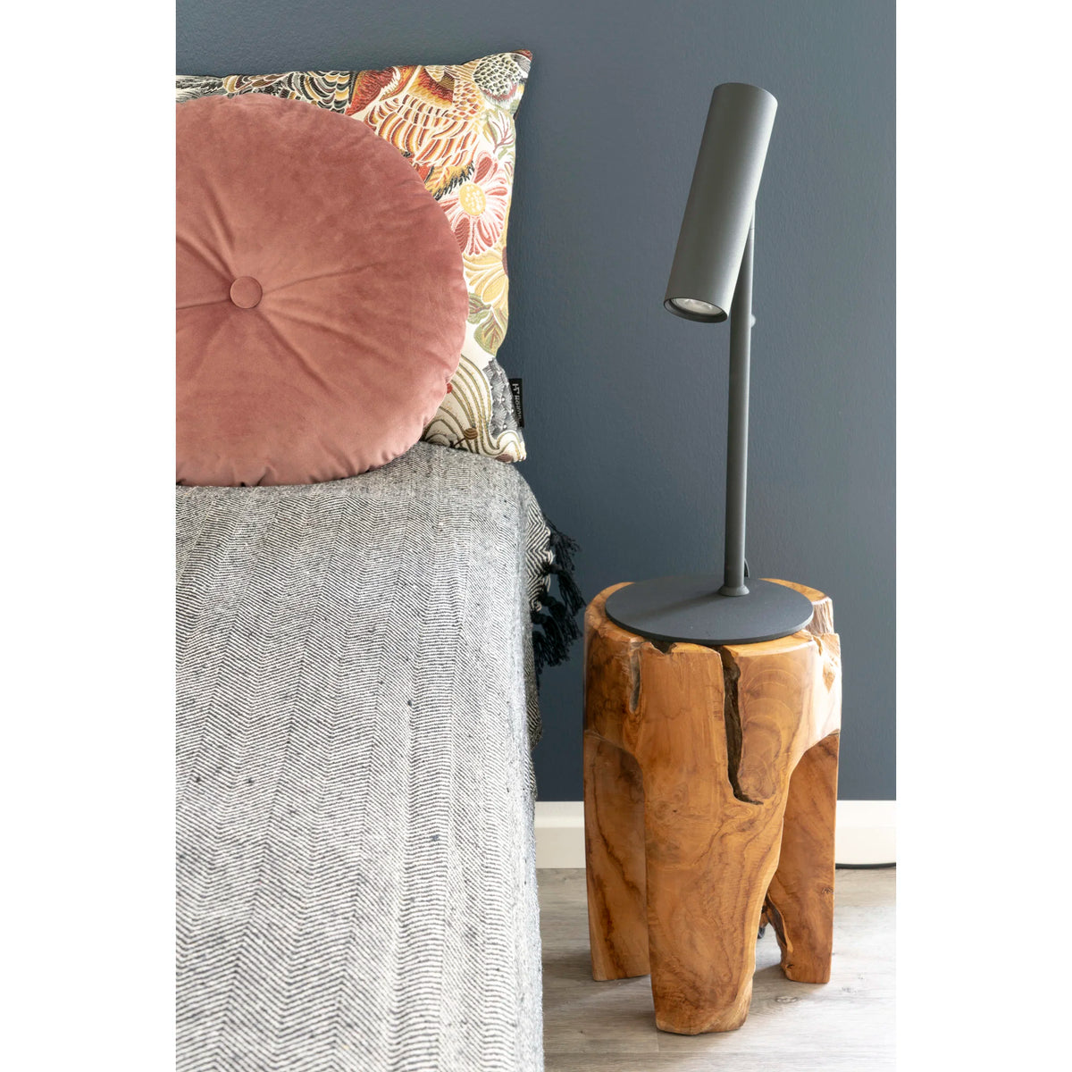 House Nordic, Rose Pall Teak Natur Ø26 cm