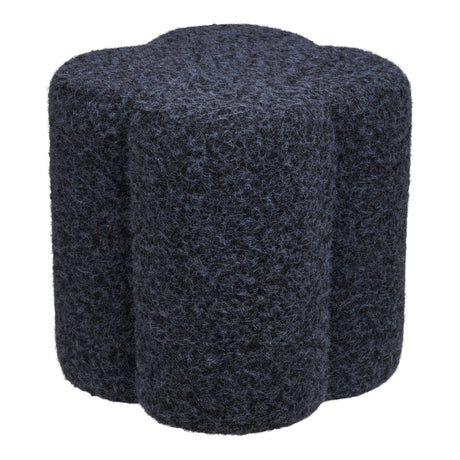 House Nordic Durban sittpuff blå Ø42 cm