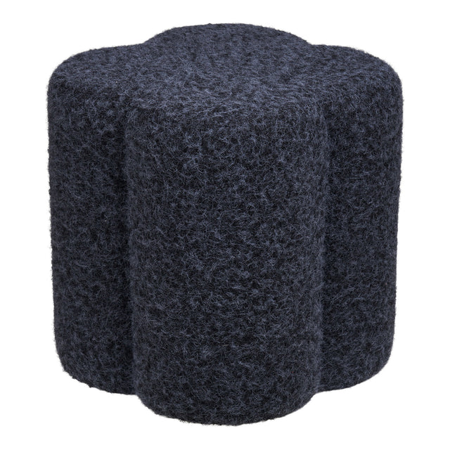 House Nordic Durban sittpuff blå Ø42 cm