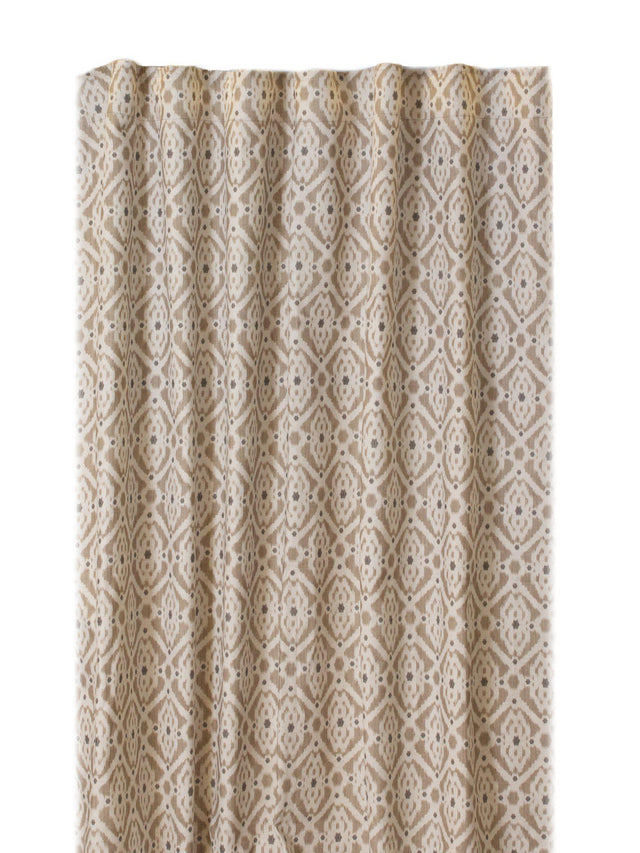 Ikat Gardin 2P Beige 2x135x280cm