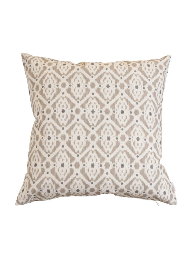Ikat Kuddfodral Beige 50x50cm