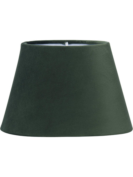 Oval Sammet – Smaragd 20 cm