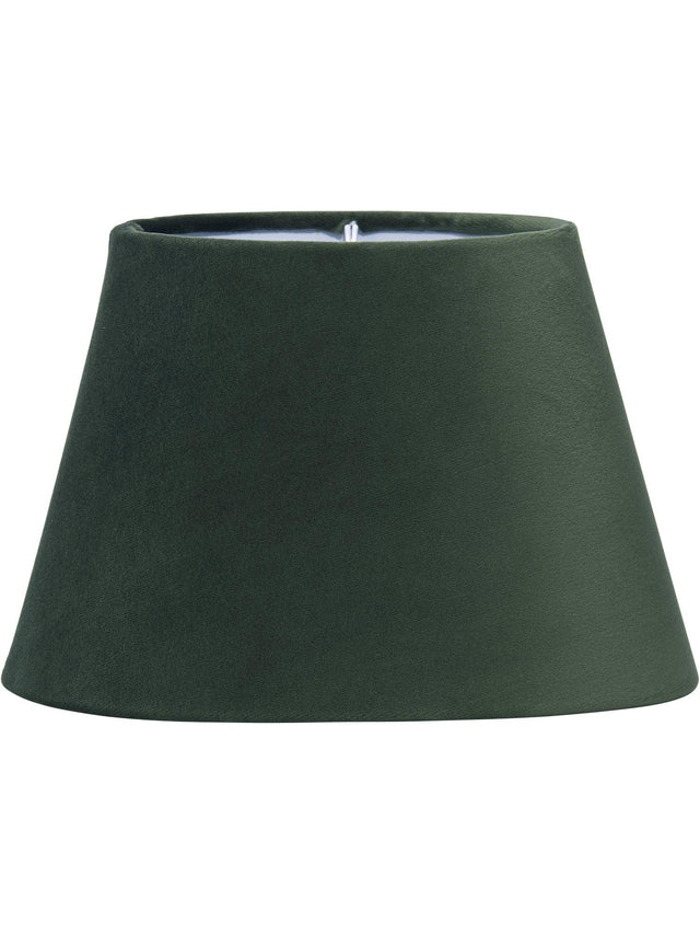 Oval Sammet – Smaragd 20 cm
