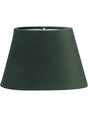 Oval Sammet – Smaragd 20 cm
