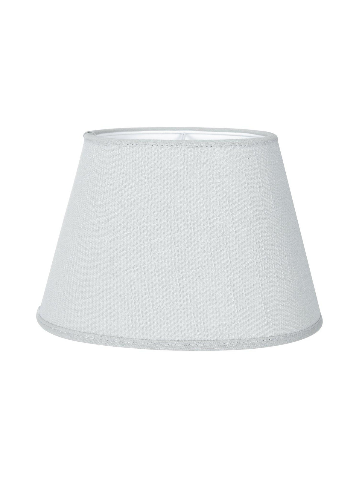 Oval Lampskärm – Classico grå 20 cm