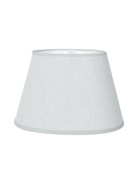 Oval Lampskärm – Classico grå 20 cm