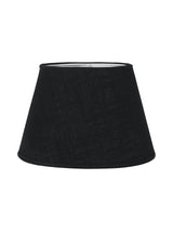 Oval Lampskärm – Classico svart 20 cm