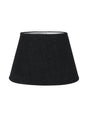 Oval Lampskärm – Classico svart 20 cm