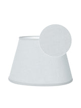 Oval Lampskärm – Classico grå 30 cm