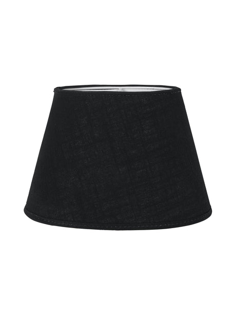 Oval Lampskärm – Classico svart 30 cm