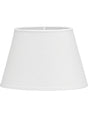 Oval Lampskärm – Classico vit 30 cm
