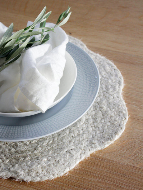 Ekdal Tablett 4P Offwhite 38cm