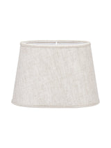 Omera Lampskärm – Lin natur/vit 20 cm