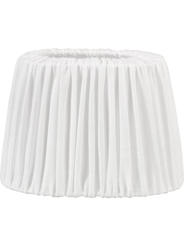 Omera Veckad Lampsk. – Classico vit 20 cm
