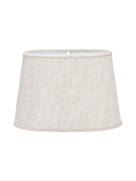 Omera Lampskärm – Lin natur/vit 23 cm