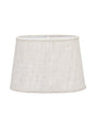 Omera Lampskärm – Lin natur/vit 23 cm