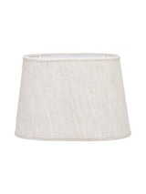 Omera Lampskärm – Lin natur/vit 27 cm