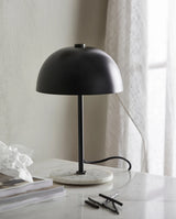 Nordal, KITA bordslampa – svart med marmorfot