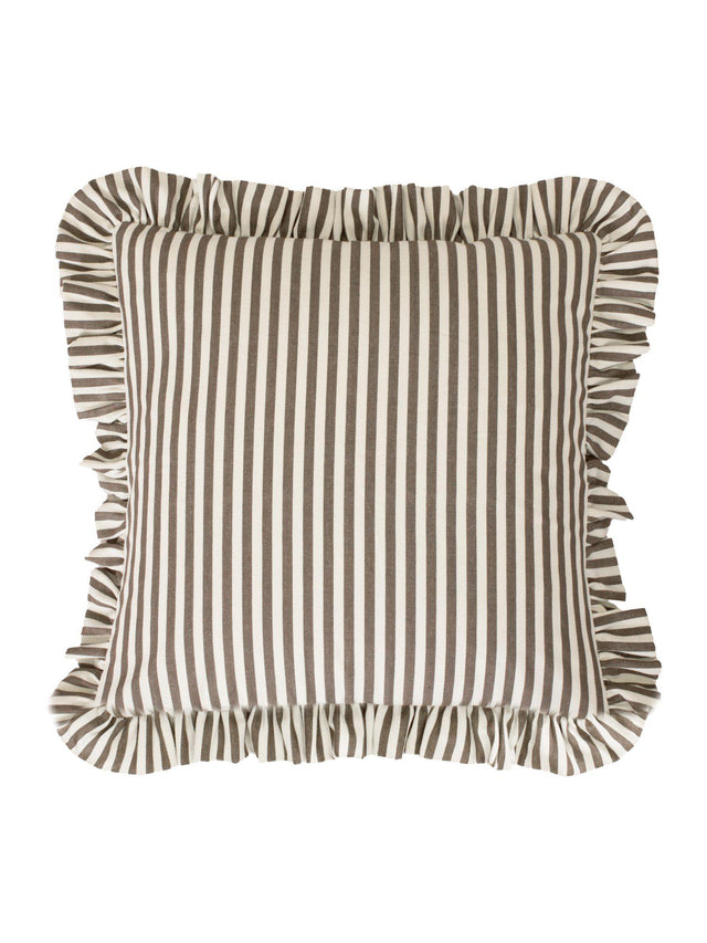 Tuva Kuddfodral Brun 45x45cm