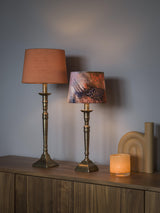 Salong Lampfot – Antikmässing 53 cm