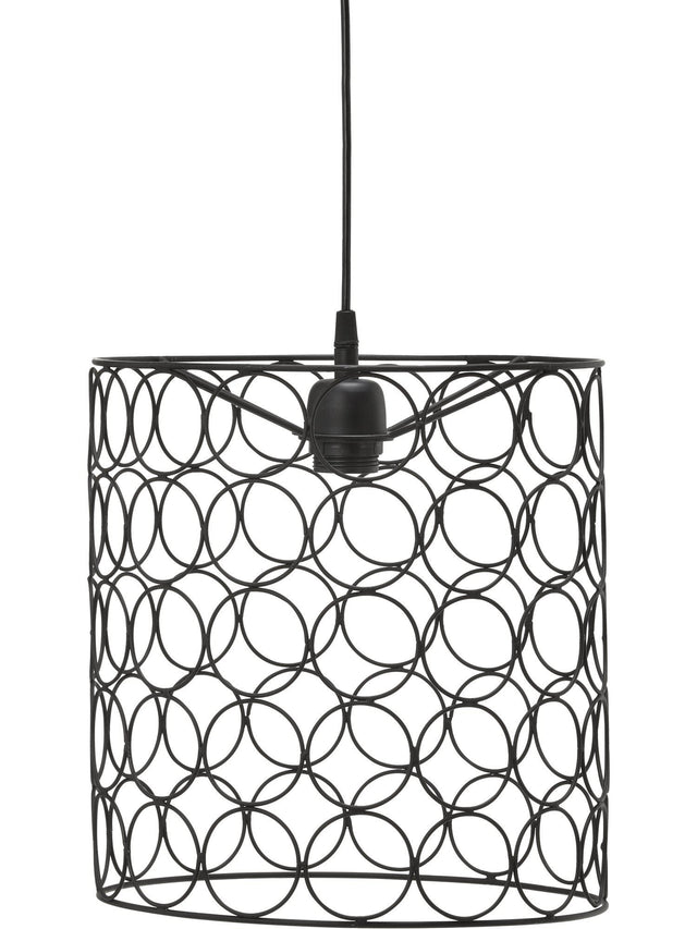 Ring Taklampa – Matt black 30 cm