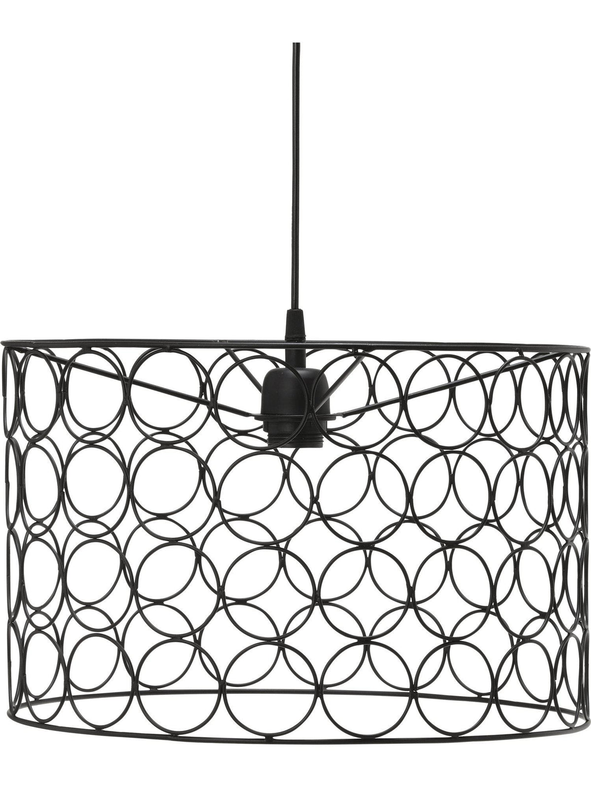 Ring Taklampa – Matt black 40 cm