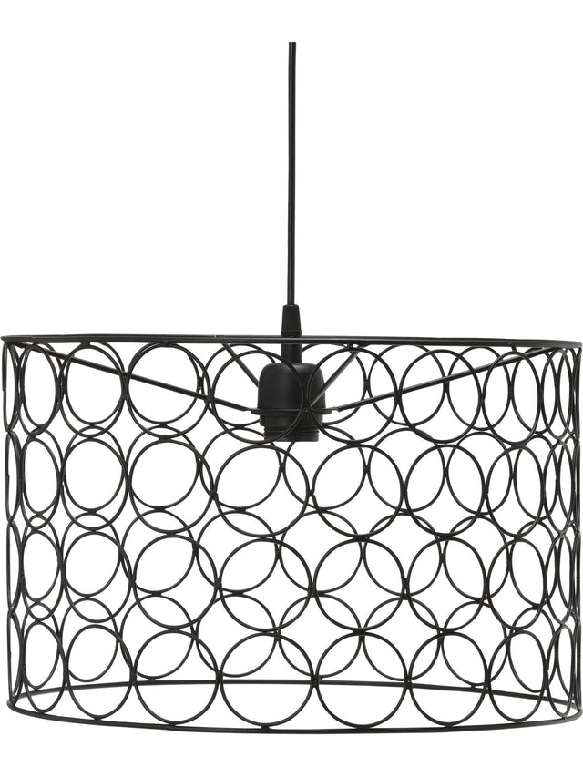 Ring Taklampa – Matt black 40 cm