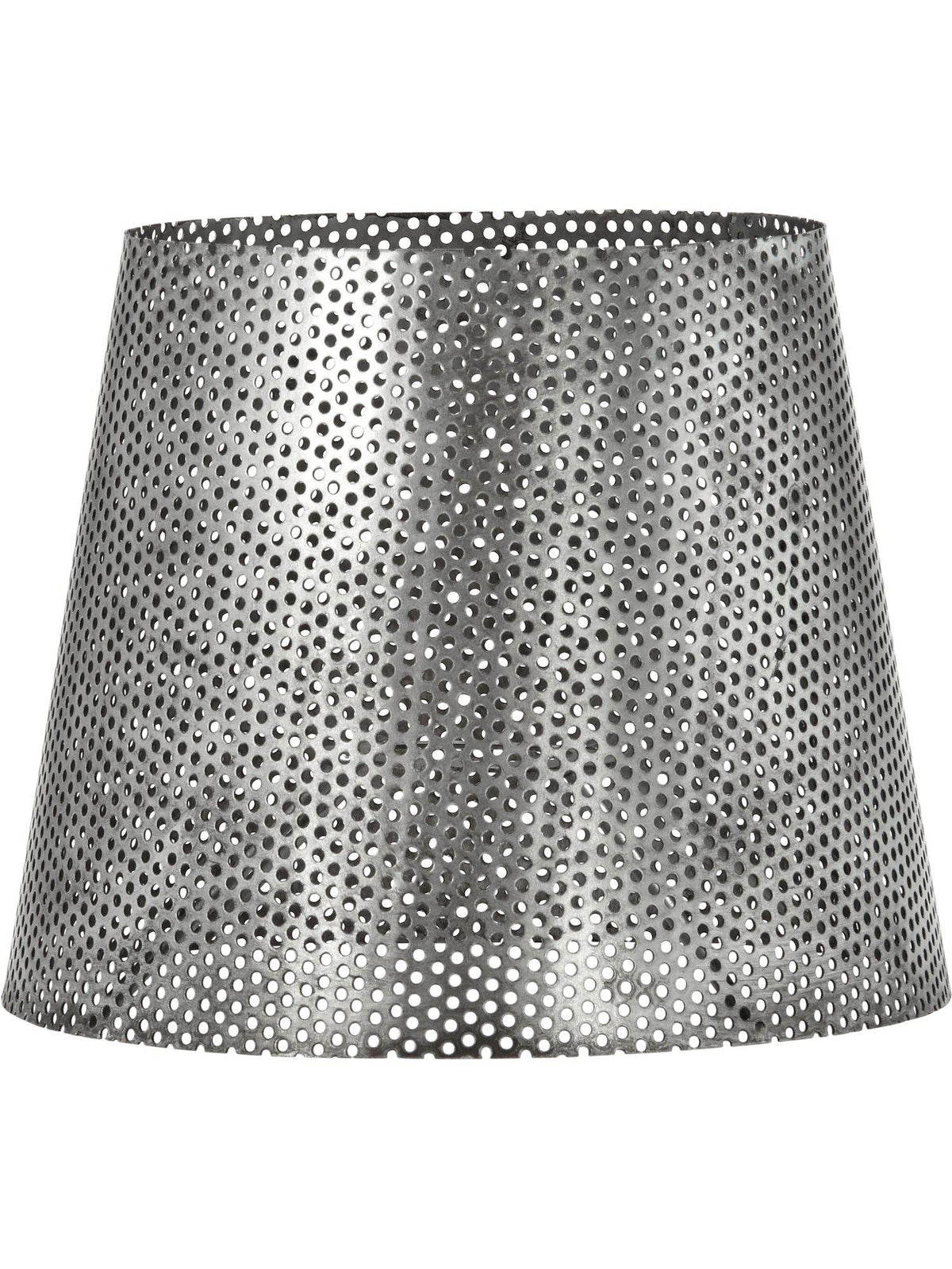 Mia Hålad Lampskärm – Antik silver 20 cm