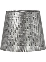Mia Hålad Lampskärm – Antik silver 20 cm