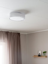 Sam Plafond Linne – Vit 33 cm