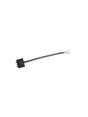 Takkontakt DCL Svart – 20 cm kabel ojordad