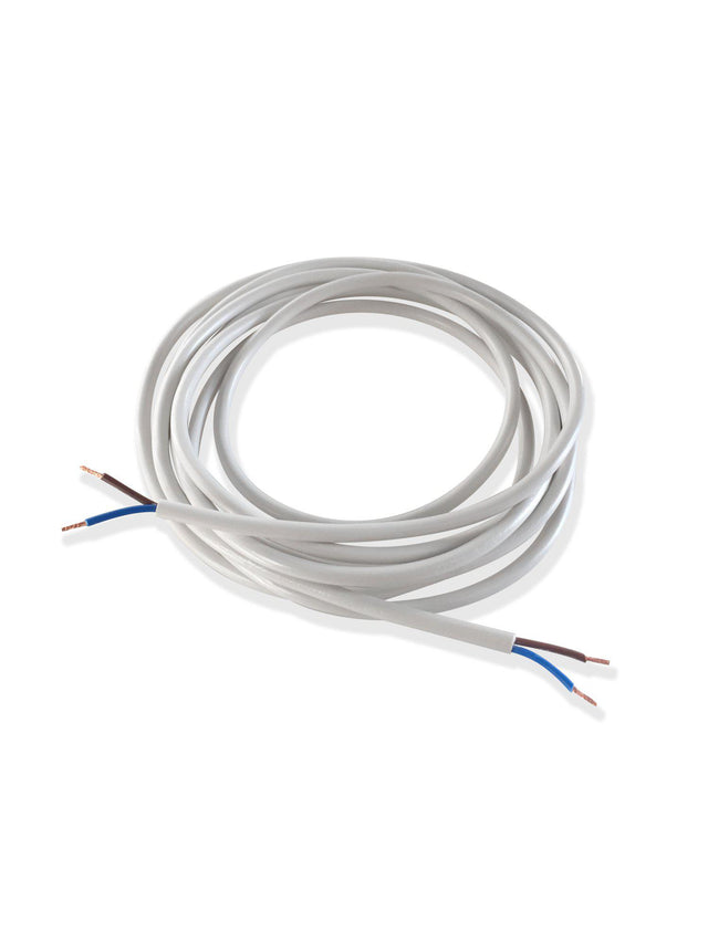Kabel Rund SKK2x0,75 – Vit, 3m 300 cm
