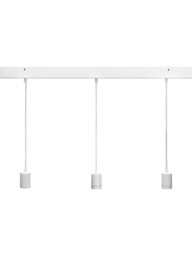 Line 3 Ceiling Light – Rectang, white 80 cm