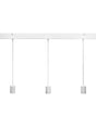 Line 3 Ceiling Light – Rectang, white 80 cm